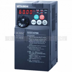 三菱變頻器FR-E720-0.1K日本原裝性能，電源三相220V,